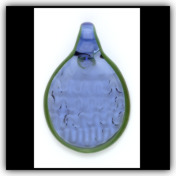 Reverse Embossed Pendant Blue Reverse Embossed Pendant Blue