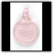 Reverse Embossed Pendant Pink Reverse Embossed Pendant Pink