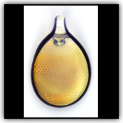 Reverse Embossed Pendant Silver Reverse Embossed Pendant Silver
